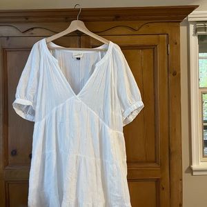 Womens Universal Thread White Dress XXL